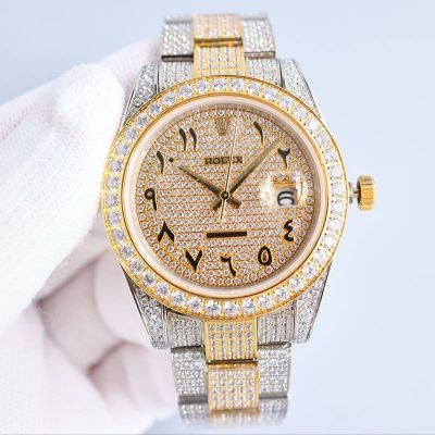 ROLEX 8215 Imported  Stars Version Gold 42MM Watch